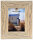 Landhaus Bilderrahmen 15x20 cm Natur-Hell Hellbraun aus recyceltem Holz