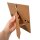Rahmenloser Bilderrahmen 29,7x42 cm DIN A3 aus Glas