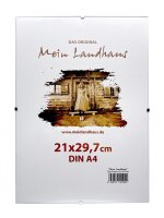 Rahmenloser Bilderrahmen 59,4x84,1 cm DIN A1 aus Acrylglas