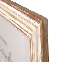 Bilderrahmen Toskana 18x24 cm – Vintage Holzrahmen – Echtes Kiefernholz
