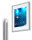 Bilderrahmen Kunststoff Silber 40x50 cm, 5er Pack