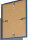 Bilderrahmen Kunststoff Silber 40x50 cm, 5er Pack