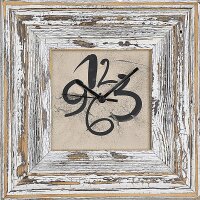 Elegante Bilderrahmen in Schwarz/Weiß – Recyceltes Alt-Holz – Mein Landhaus