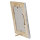 Eleganter Bilderrahmen 13x18 cm dunkelblau handgefertigt aus Altholz von Mein Landhaus