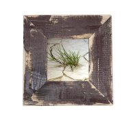 Mein Landhaus – Elegante braune Bilderrahmen-Kollektion, handgefertigt aus recyceltem Altholz, in verschiedenen Größen mit Glas- oder Acrylglasoptionen
