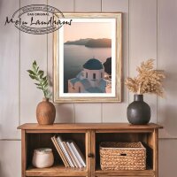 Bilderrahmen Toskana 61x91,5 cm – Vintage Holzrahmen – Acrylglas