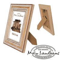 Bilderrahmen Toskana 61x91,5 cm – Vintage Holzrahmen – Acrylglas