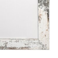 Kopenhagen Bilderrahmen 15x20 cm von Mein Landhaus – Vintage-Weiß – Stilvoller Fotorahmen mit Qualitätsglas