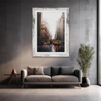 Kopenhagen Bilderrahmen 15x20 cm von Mein Landhaus – Vintage-Weiß – Stilvoller Fotorahmen mit Qualitätsglas