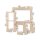 Country Living Puzzle-Bilderrahmen aus Holz schwarz 40x50cm