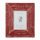 Einzigartige Landhaus Bilderrahmen aus recyceltem Alt-Holz in Rot/Bloody mit 7cm breiter Leiste – Vintage und Rustikal 13x18cm