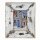 Landhaus Bilderrahmen 10x15 cm aus recyceltem Alt-Holz Weiß/Schwarz Dirty/Snow 7 cm Leiste