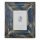 Exklusiver Landhaus Bilderrahmen aus recyceltem Alt-Holz Dunkelblau Dark Sky 30x30 cm