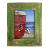 Landhaus Bilderrahmen aus recyceltem Alt-Holz in...