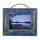 Schnurrahmen Singel 13x18 cm Marine/Marineblau aus recyceltem Holz