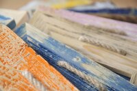 Schnurrahmen Singel 13x18 cm Natur-Dunkel Dunkelbraun