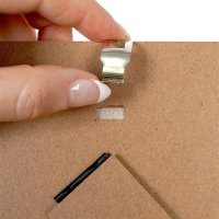 Bilderrahmen rahmenlos A4 21x29,7cm Din Rahmen für Urkunden, Bilder Glasrahmen