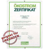 20er Set Rahmenlose Bilderrahmen A4 aus Glas – 21 × 29,7 cm