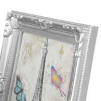 Mein Landhaus Barock Bilderrahmen 20x25 cm Silber Antik