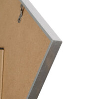 Bilderrahmen Silber A4 21x29,7 cm oder 20x30 cm Kunststoff mit Glas